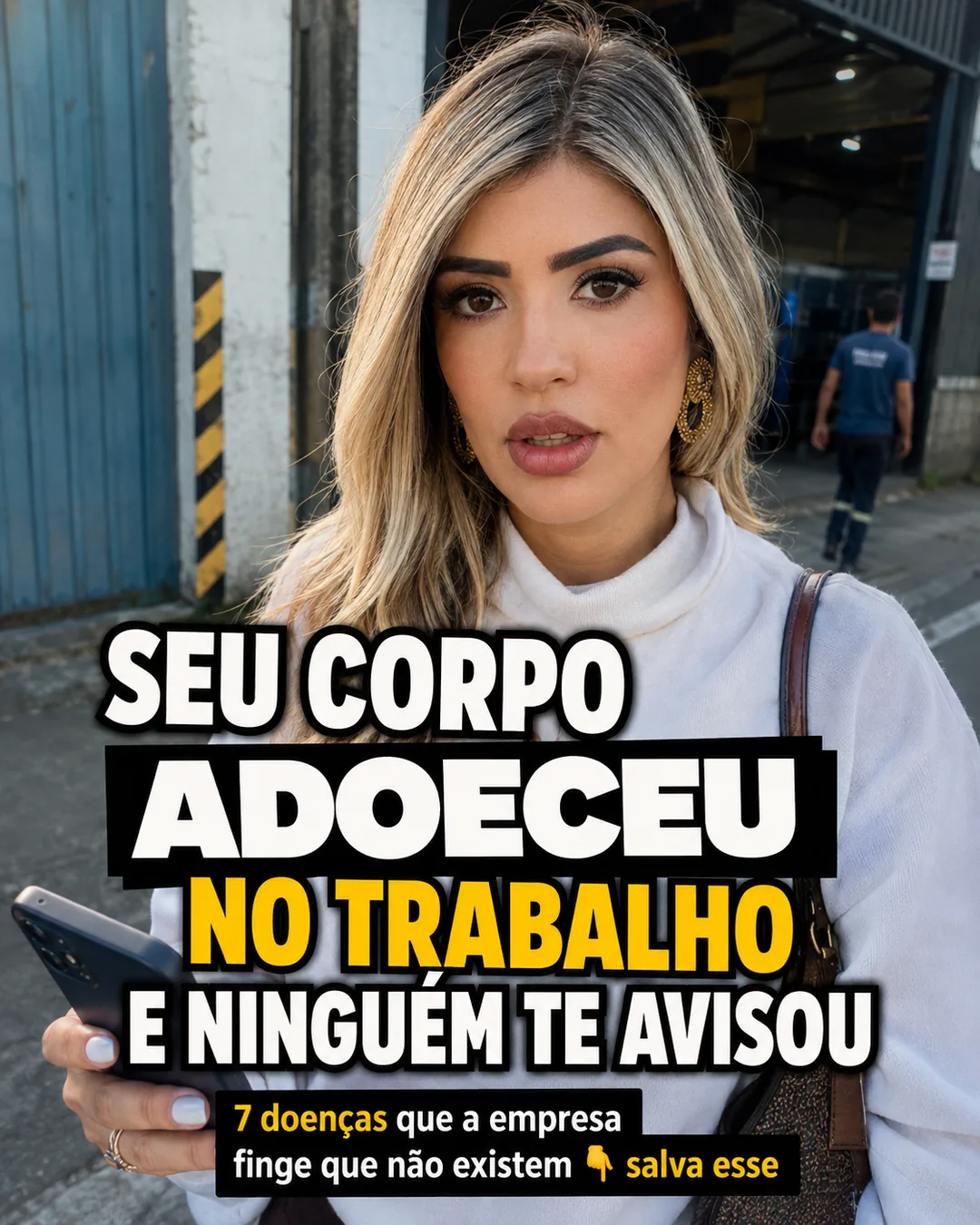 Capa do carrossel Seu corpo adoeceu no trabalho e ninguém te avisou, Natália Góis