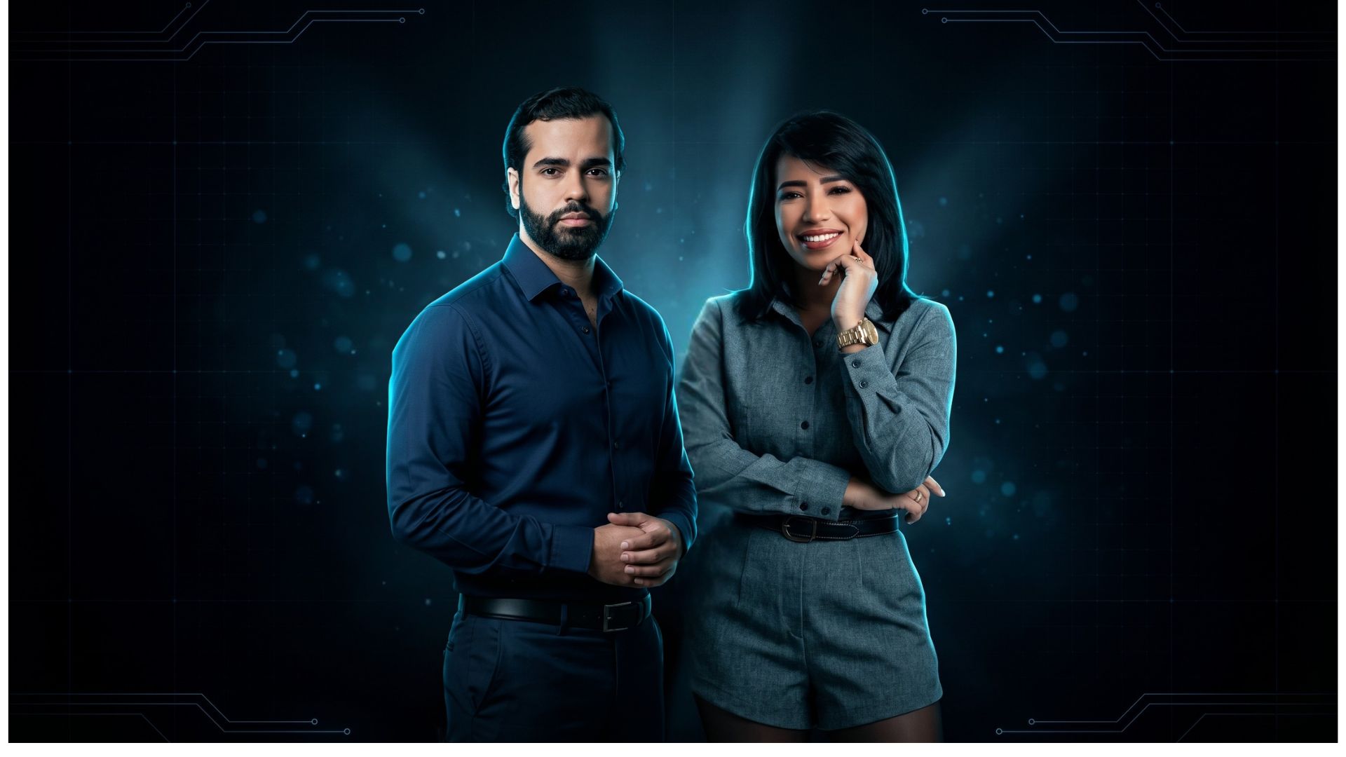 Rafael Torquato e Thayna, fundadores da Thor4Tech