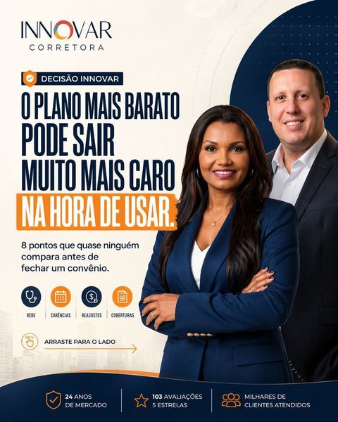 Na hora de contratar um plano de saúde, muita gente compara