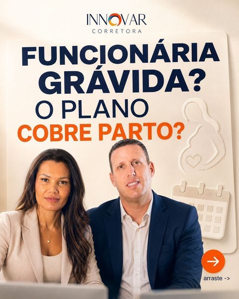 Funcionária grávida e agora bateu a dúvida sobre o plano da