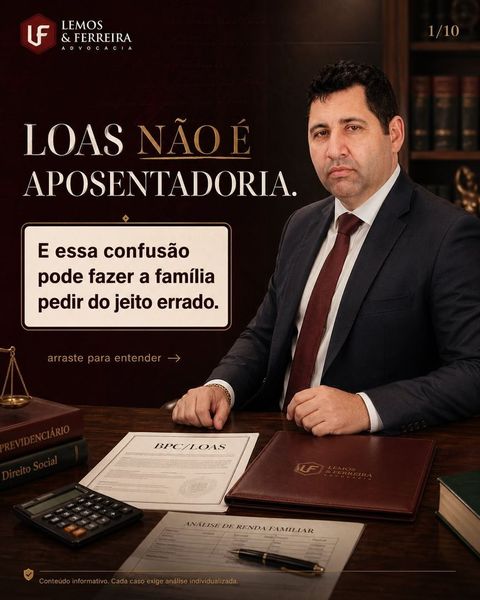 O LOAS (Benefício de Prestação Continuada – BPC) não é