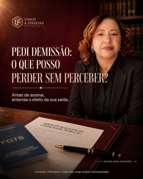 PEDI DEMISSÃO: O QUE VOCÊ PODE PERDER SEM PERCEBER?