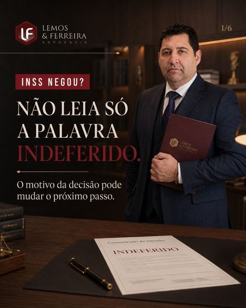INSS NEGOU O SEU BENEFÍCIO? NÃO LEIA APENAS A PALAVRA